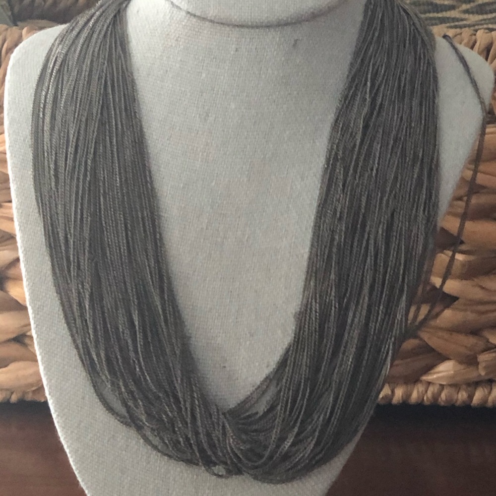 Liquid Metal Necklace View 5